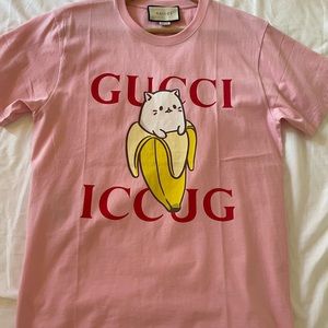 Gucci x Bananya Sugar Pink T-shirt